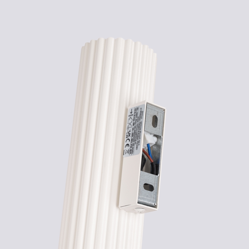Zidna svjetiljka KARBON 2xGU10/10W/230V krem