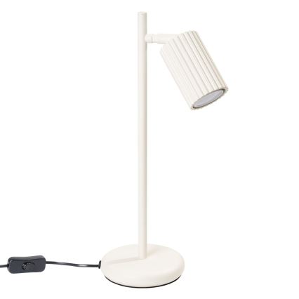 Stolna lampa KARBON 1xGU10/10W/230V krem