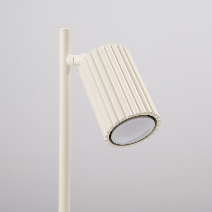 Stolna lampa KARBON 1xGU10/10W/230V krem