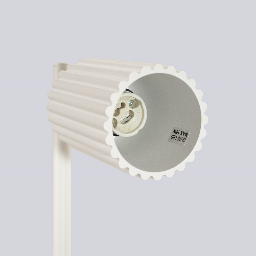Stolna lampa KARBON 1xGU10/10W/230V krem
