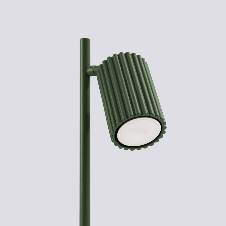 Stolna lampa KARBON 1xGU10/10W/230V zelena