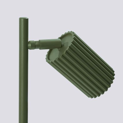Stolna lampa KARBON 1xGU10/10W/230V zelena