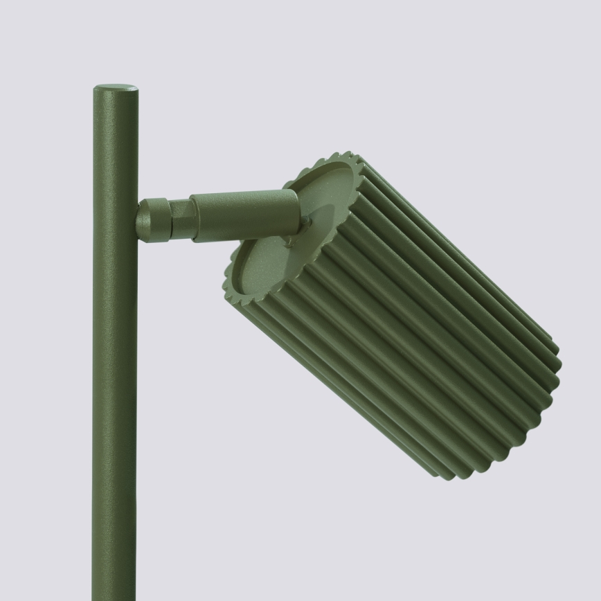 Stolna lampa KARBON 1xGU10/10W/230V zelena