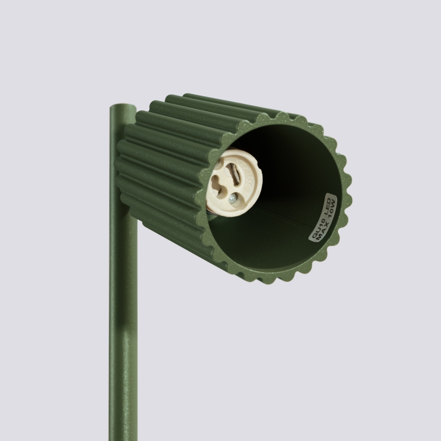 Stolna lampa KARBON 1xGU10/10W/230V zelena