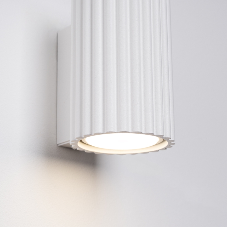 Zidna svjetiljka KARBON 1xGU10/10W/230V bijela
