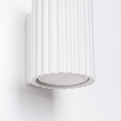 Zidna svjetiljka KARBON 1xGU10/10W/230V bijela