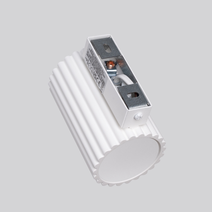 Zidna svjetiljka KARBON 1xGU10/10W/230V bijela