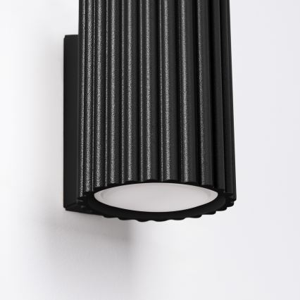 Zidna svjetiljka KARBON 1xGU10/10W/230V crna