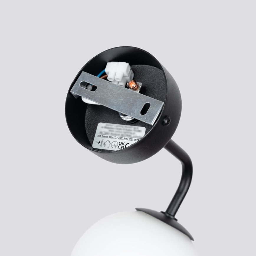 Zidna lampa ASTRAL 1xG9/8W/230V crna