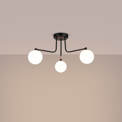 Viseći luster ASTRAL 3xG9/8W/230V crna