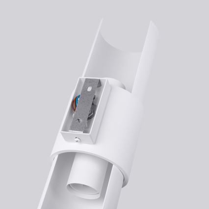 Zidna svjetiljka FLASH 2xE27/15W/230V bijela
