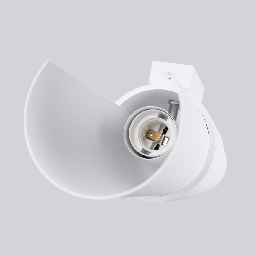 Zidna svjetiljka FLASH 2xE27/15W/230V bijela