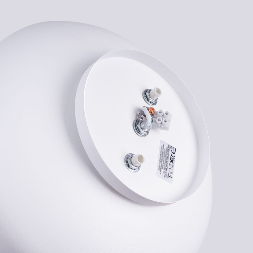 Stropna svjetiljka OMIQ 4xE27/15W/230V Ø 30 cm bijela