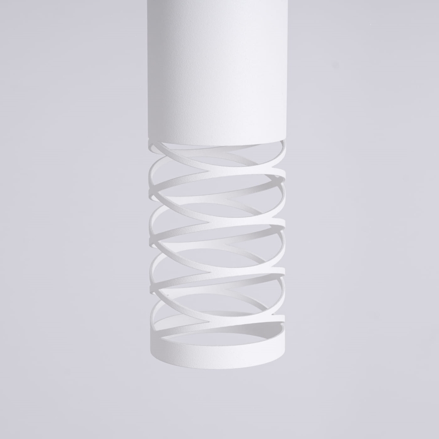 Luster na sajli LAMI 1xGU10/10W/230V bijela