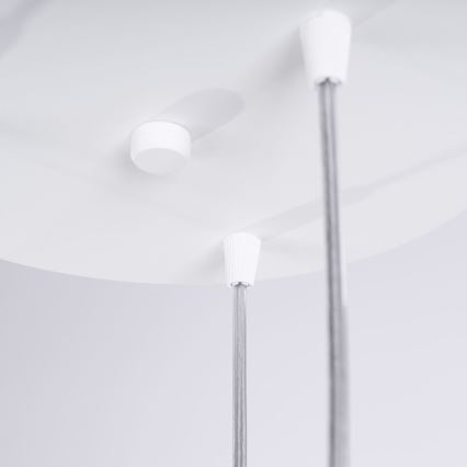 Luster na sajli LAMI 3xGU10/10W/230V bijela