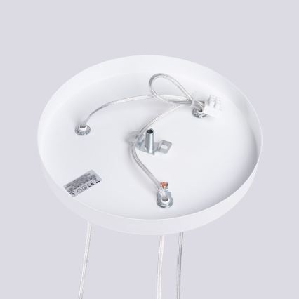Luster na sajli LAMI 3xGU10/10W/230V bijela