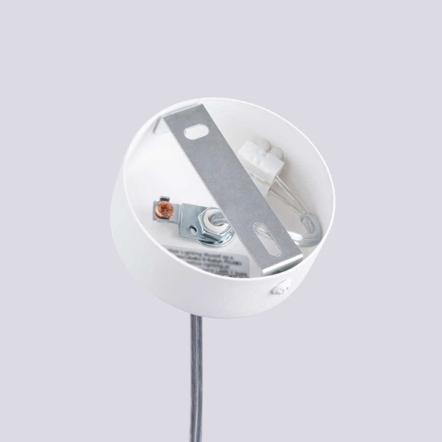 Luster na sajli LIRO 1xGU10/10W/230V bijela