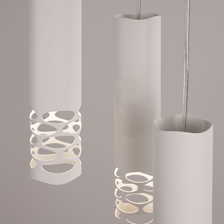 Luster na sajli LIRO 3xGU10/10W/230V bijela