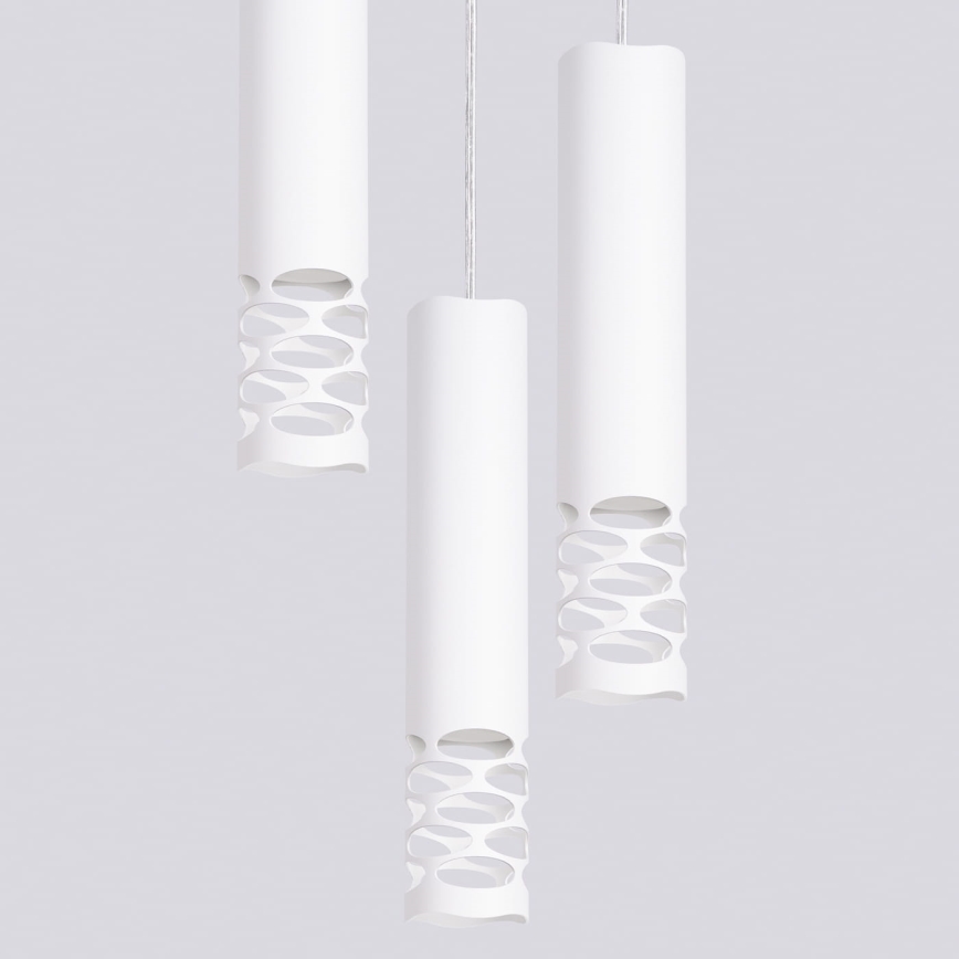 Luster na sajli LIRO 3xGU10/10W/230V bijela