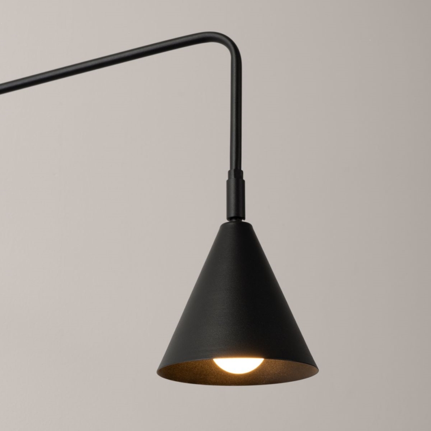 Zidna lampa NOX 1xE14/10W/230V crna