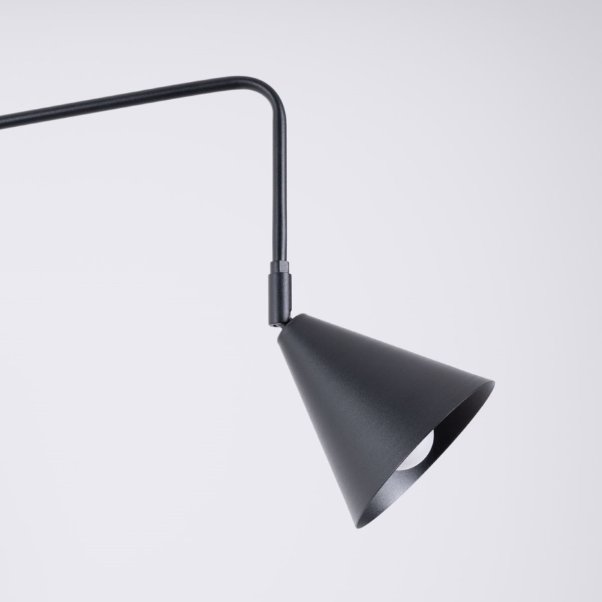 Zidna lampa NOX 1xE14/10W/230V crna