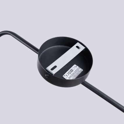 Zidna lampa NOX 1xE14/10W/230V crna