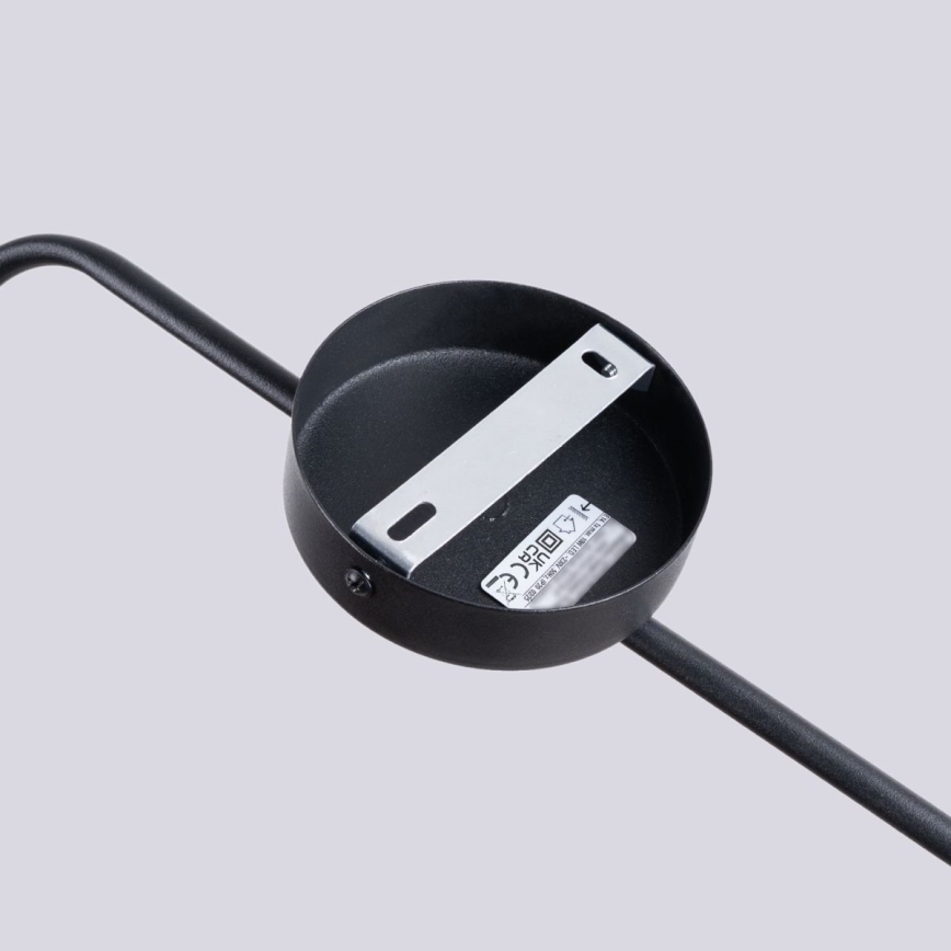Zidna lampa NOX 1xE14/10W/230V crna