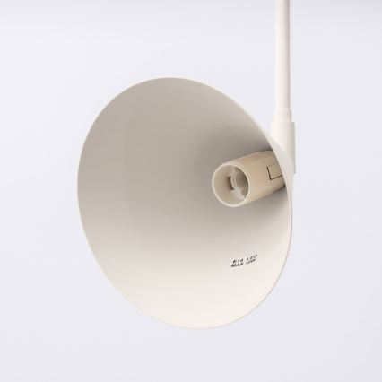 Zidna lampa NOX 1xE14/10W/230V krem