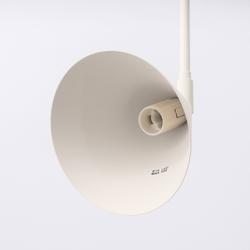 Zidna lampa NOX 1xE14/10W/230V krem