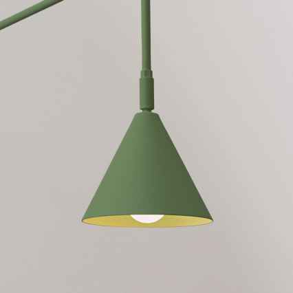 Zidna lampa NOX 1xE14/10W/230V zelena