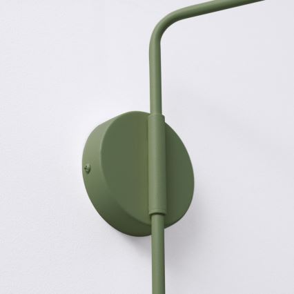 Zidna lampa NOX 1xE14/10W/230V zelena