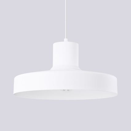 Luster na sajli BILO 1xE27/15W/230V pr. 35 cm bijela