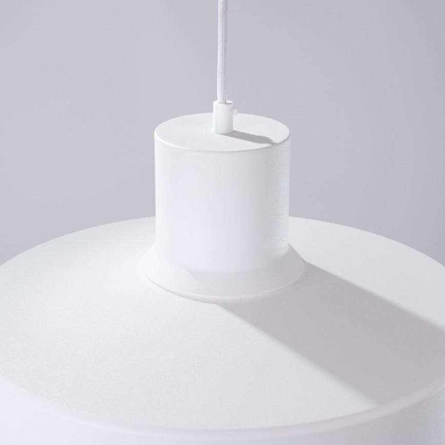 Luster na sajli BILO 1xE27/15W/230V pr. 35 cm bijela