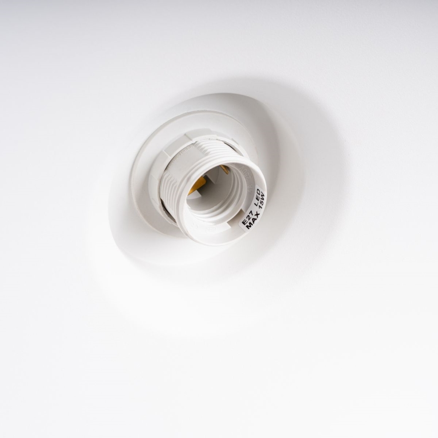 Luster na sajli BILO 1xE27/15W/230V pr. 35 cm bijela