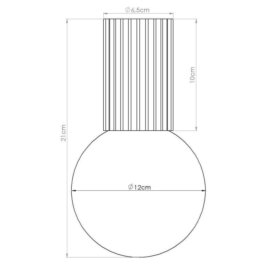 Stropna svjetiljka za kupaonicu HALO 1xG9/8W/230V pr. 12 cm IP44 bijela