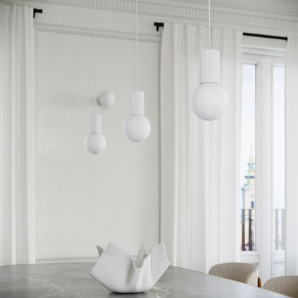 Luster na sajli HALO 1xG9/8W/230V pr. 12 cm bijela