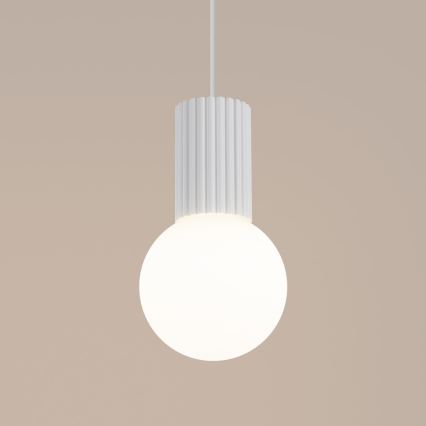 Luster na sajli HALO 1xG9/8W/230V pr. 12 cm bijela