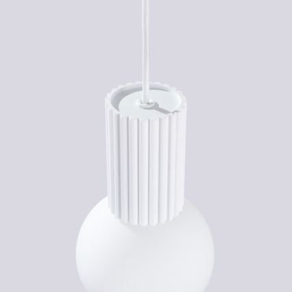 Luster na sajli HALO 1xG9/8W/230V pr. 12 cm bijela