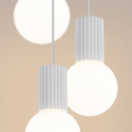 Luster na sajli HALO 3xG9/8W/230V pr. 25 cm bijela