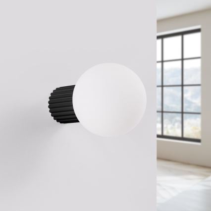 Zidna svjetiljka za kupaonicu HALO 1xG9/8W/230V pr. 12 cm IP44 crna