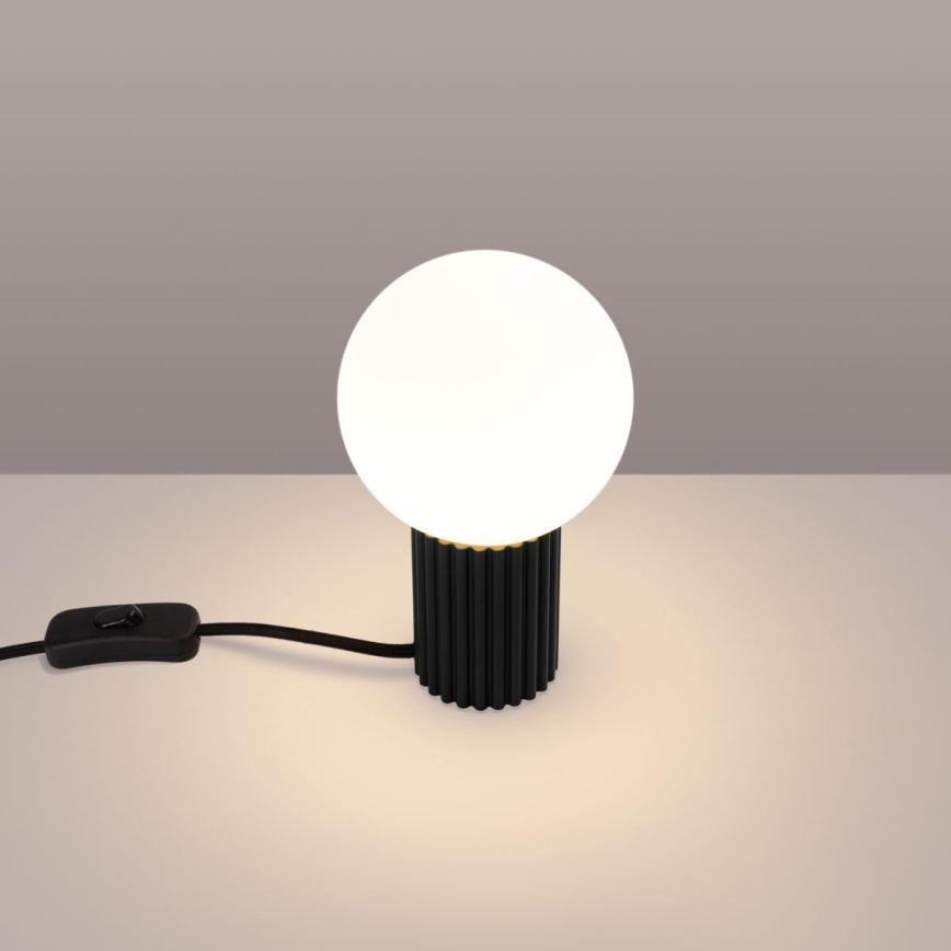 Stolna lampa HALO 1xG9/8W/230V pr. 12 cm crna