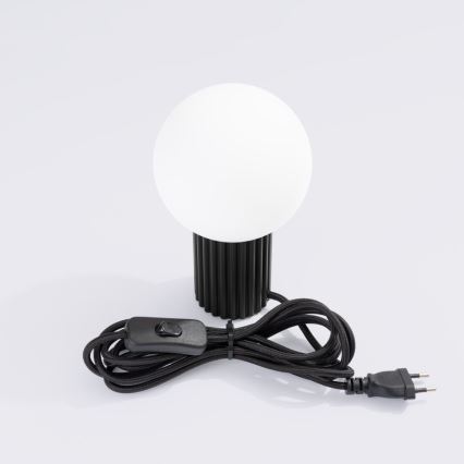 Stolna lampa HALO 1xG9/8W/230V pr. 12 cm crna