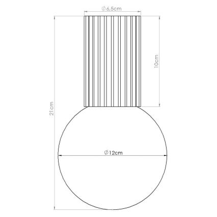 Stropna svjetiljka za kupaonicu HALO 1xG9/8W/230V pr. 12 cm IP44 krem
