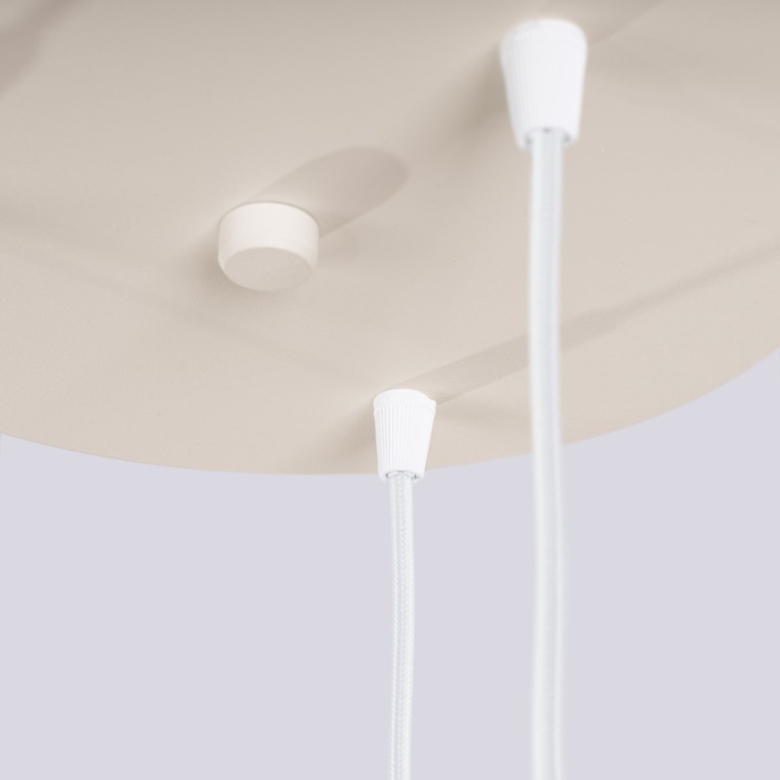 Luster na sajli HALO 3xG9/8W/230V pr. 25 cm krem
