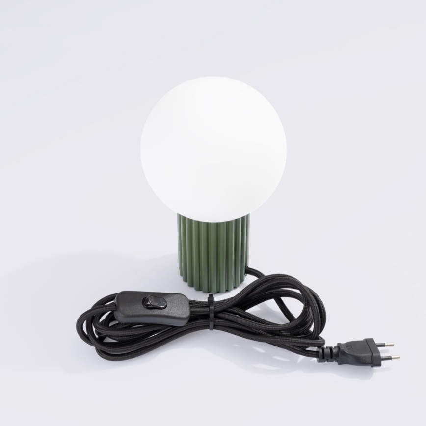 Stolna lampa HALO 1xG9/8W/230V pr. 12 cm zelena