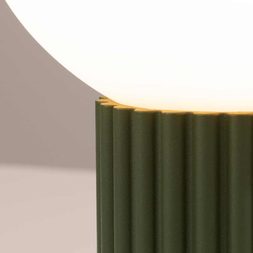 Stolna lampa HALO 1xG9/8W/230V pr. 12 cm zelena