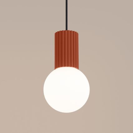 Luster na sajli HALO 1xG9/8W/230V pr. 12 cm narančasta