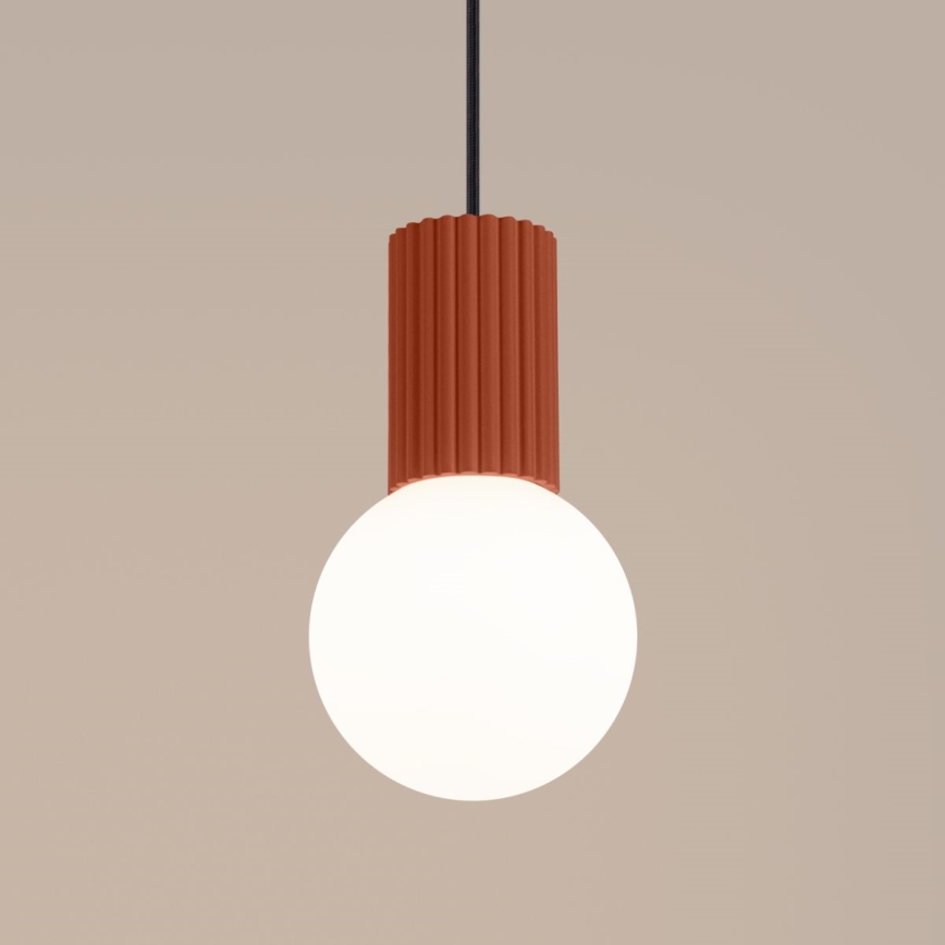 Luster na sajli HALO 1xG9/8W/230V pr. 12 cm narančasta