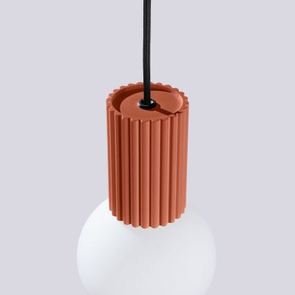 Luster na sajli HALO 1xG9/8W/230V pr. 12 cm narančasta