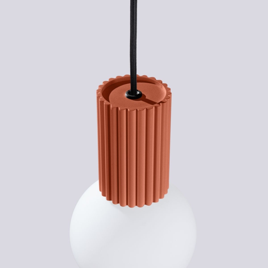 Luster na sajli HALO 1xG9/8W/230V pr. 12 cm narančasta